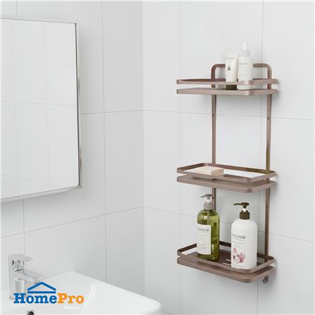 ชั้นแขวนติดผนัง 3 ชั้น MOYA K250428T สีบรอนซ์ทอง_6