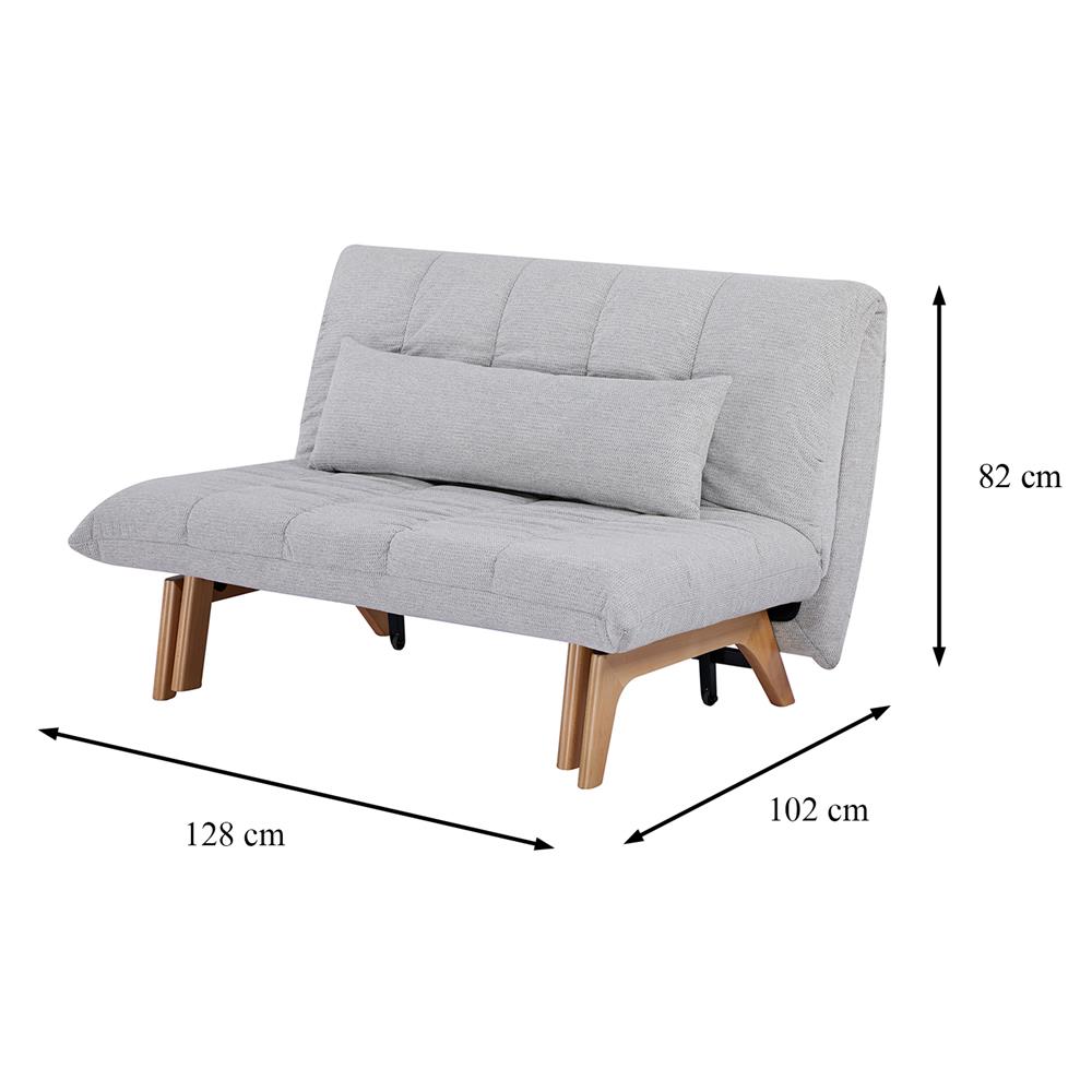 โซฟาเบด 2 ที่นั่ง FURDINI VONO สีเทา