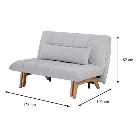 โซฟาเบด 2 ที่นั่ง FURDINI VONO สีเทา_9