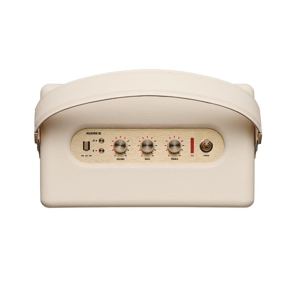 ลำโพงบลูทูธ MARSHALL KILBURN III สีครีม