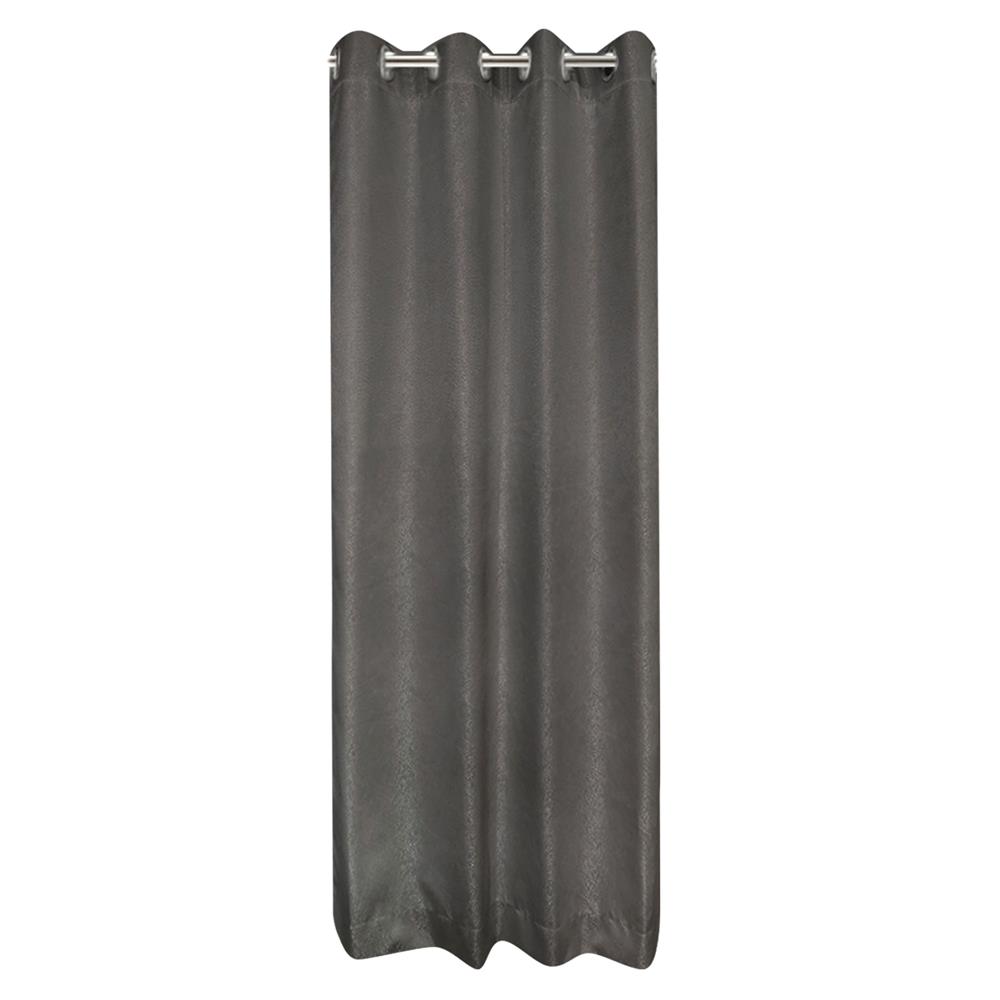 ผ้าม่าน EYELET HOME LIVING STYLE ALYSIA UV 135X220 ซม. สีเทา_0