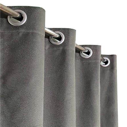 ผ้าม่าน EYELET HOME LIVING STYLE ALYSIA UV 135X220 ซม. สีเทา_2