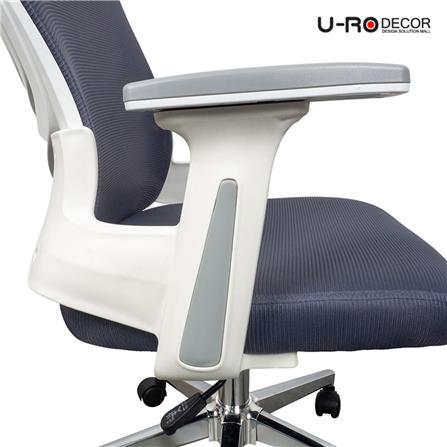 เก้าอี้สำนักงาน U-RODECOR GENEVA สีเทา_5