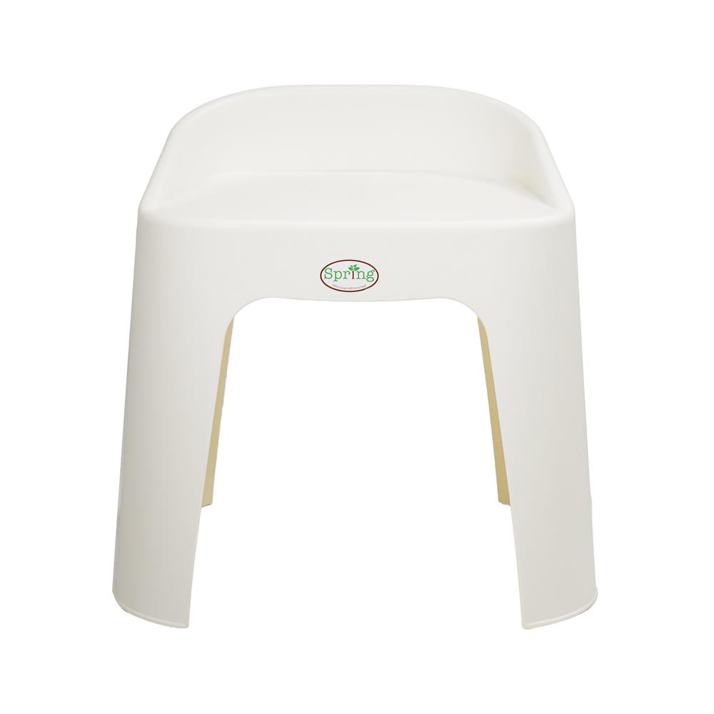 เก้าอี้พลาสติก SPRING KIWI CHAIR สีขาว