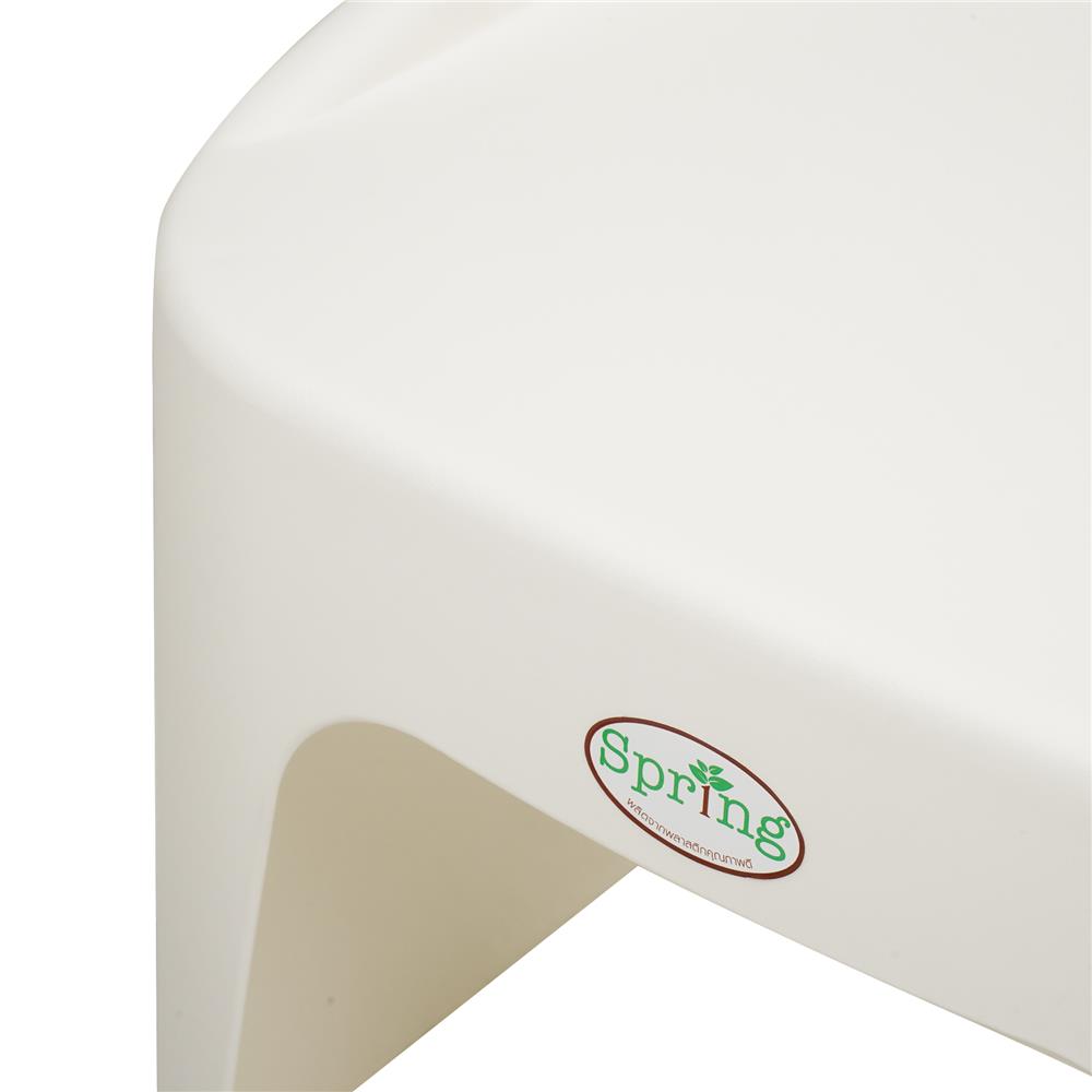 เก้าอี้พลาสติก SPRING KIWI CHAIR สีขาว