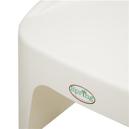 เก้าอี้พลาสติก SPRING KIWI CHAIR สีขาว_3