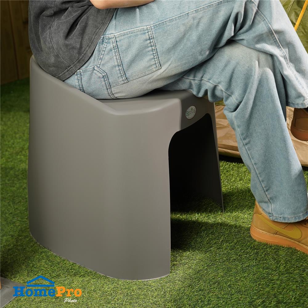 เก้าอี้พลาสติก SPRING KIWI CHAIR สีเทา