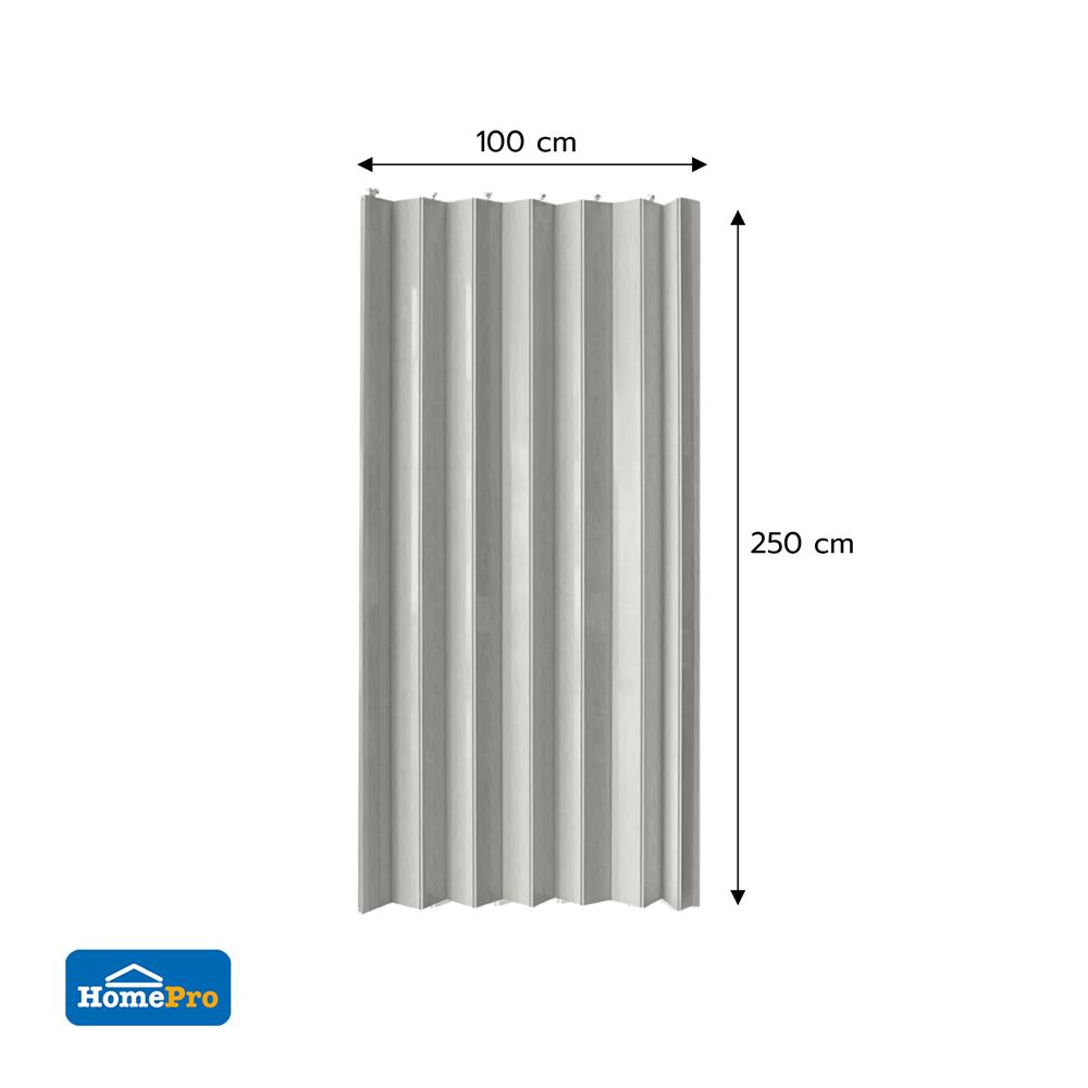 ฉากกั้นห้องแบบทึบ DIY HOME LIVING STYLE SK 010 100X250 ซม. สีเทา