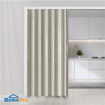 ฉากกั้นห้องแบบทึบ DIY HOME LIVING STYLE SK 010 100X250 ซม. สีเทา_3
