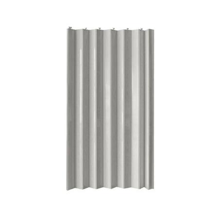 ฉากกั้นห้องแบบทึบ DIY HOME LIVING STYLE SK 010 100X250 ซม. สีเทา_0