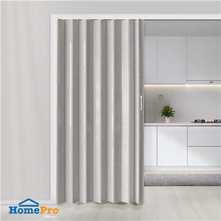 ฉากกั้นห้องแบบทึบ DIY HOME LIVING STYLE SK 010 100X250 ซม. สีเทา_2