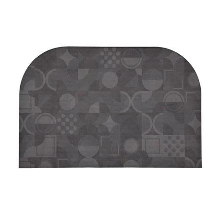 พรมพียู HOME LIVING STYLE FINIX 45x70 ซม. สีดำ_0