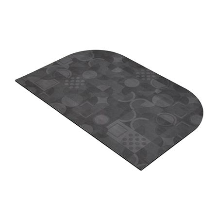 พรมพียู HOME LIVING STYLE FINIX 45x70 ซม. สีดำ_5