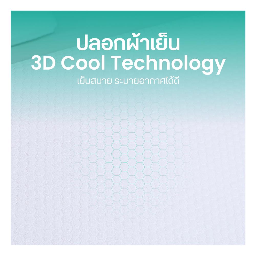 ปลอกหมอนหนุน BEWELL สี WHITE (ชุด 4 ชิ้น)