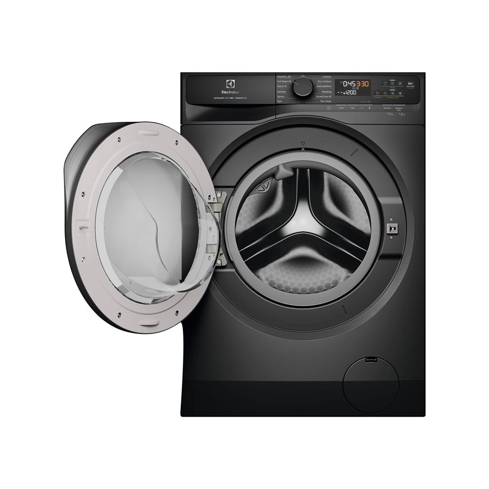เครื่องซักอบผ้าฝาหน้าพร้อมขาตั้ง ELECTROLUX EWW1343P5SC 13/9 กก. 1400RPM อินเวอร์เตอร์ สีเทาเข้ม