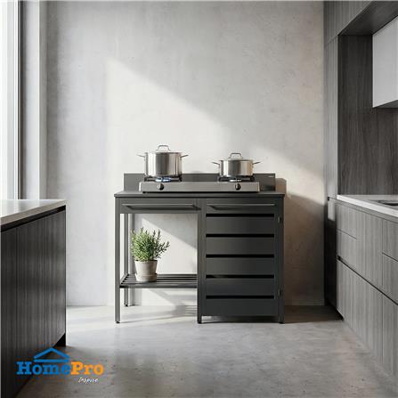 โต๊ะวางเตาคู่ KUCINE KURO GSR01_6