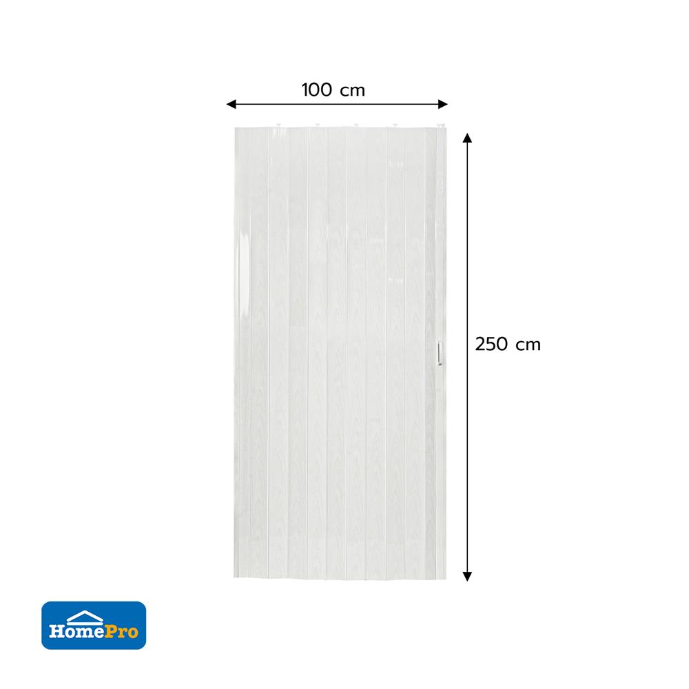 ฉากกั้นห้องแบบทึบ DIY HOME LIVING STYLE SK 008 100X250 ซม. สีขาว