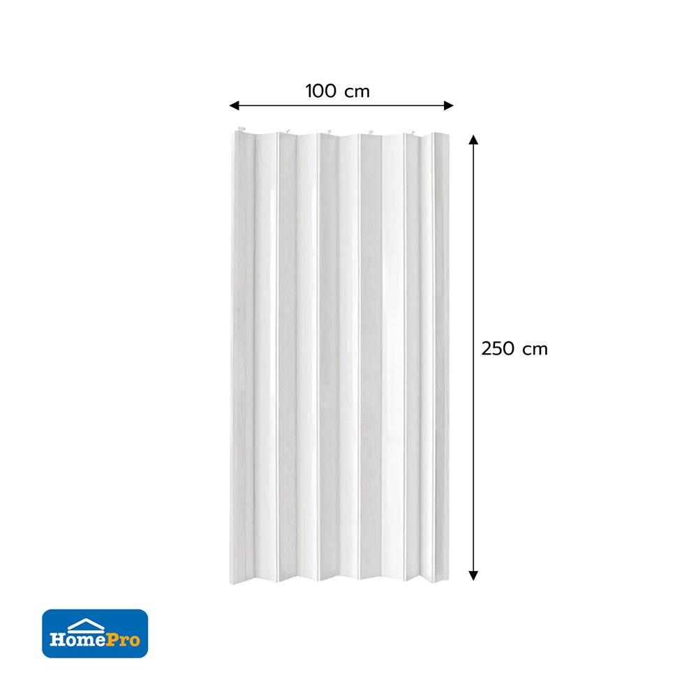 ฉากกั้นห้องแบบทึบ DIY HOME LIVING STYLE SK 008 100X250 ซม. สีขาว