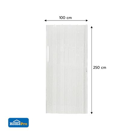 ฉากกั้นห้องแบบทึบ DIY HOME LIVING STYLE SK 008 100X250 ซม. สีขาว_5