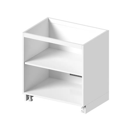 โครงตู้ล่างบานคู่ CABIN UPVC 90x83.5 ซม. สีขาว_1