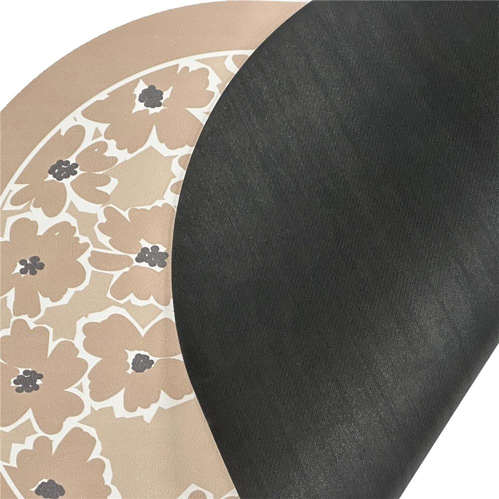 พรมพียู HOME LIVING STYLE FLORA 45x70 ซม. สีน้ำตาลอ่อน