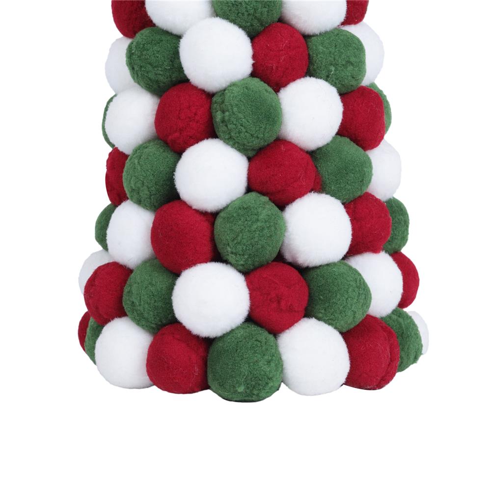 ต้นคริสต์มาสปอมปอม HOME LIVING STYLE 15x42 ซม. หลากสี