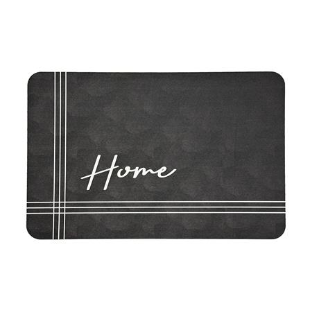 พรมพียู HOME LIVING STYLE HOME 45x70 ซม. สีดำ_0