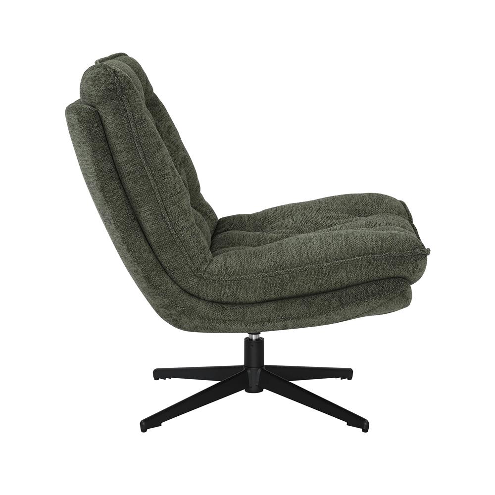 เก้าอี้พักผ่อนหมุนได้ FURDINI MONZA สีเขียวเข้ม