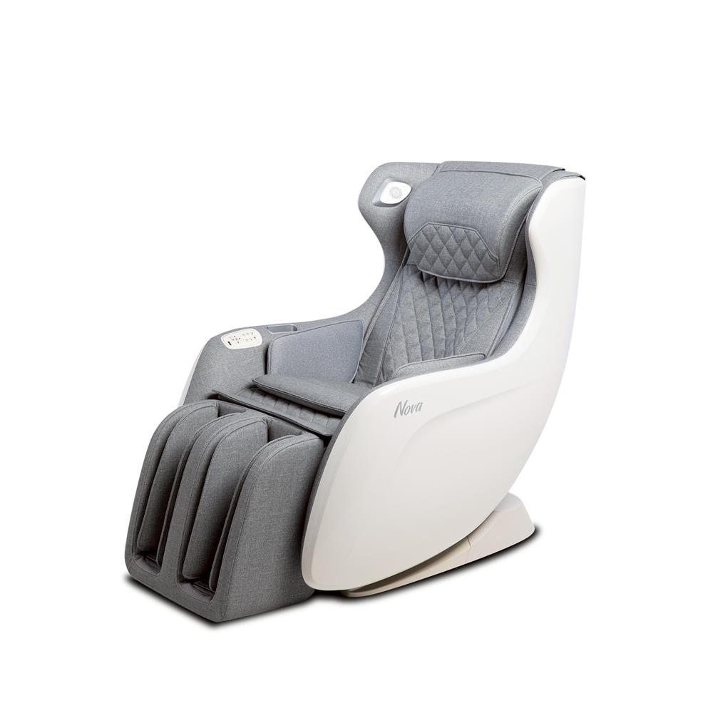 เก้าอี้นวดไฟฟ้า RESTER NOVA สีเทา + เครื่องนวดคอไฟฟ้า INAP สีน้ำตาล