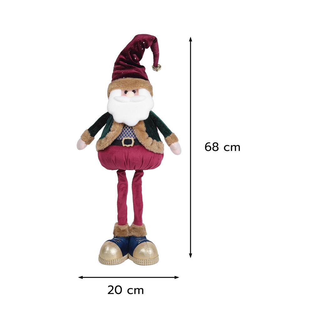 ของตกแต่งซานต้าแบบยืน HOME LIVING STYLE 20x68 ซม. หลากสี