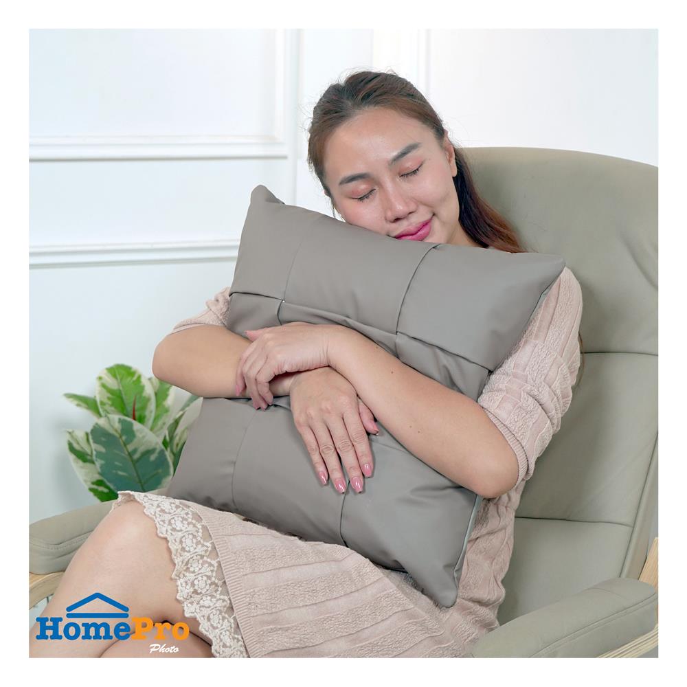 หมอนอิง SNAZZ TERLACA 18x18 นิ้ว สีเทา