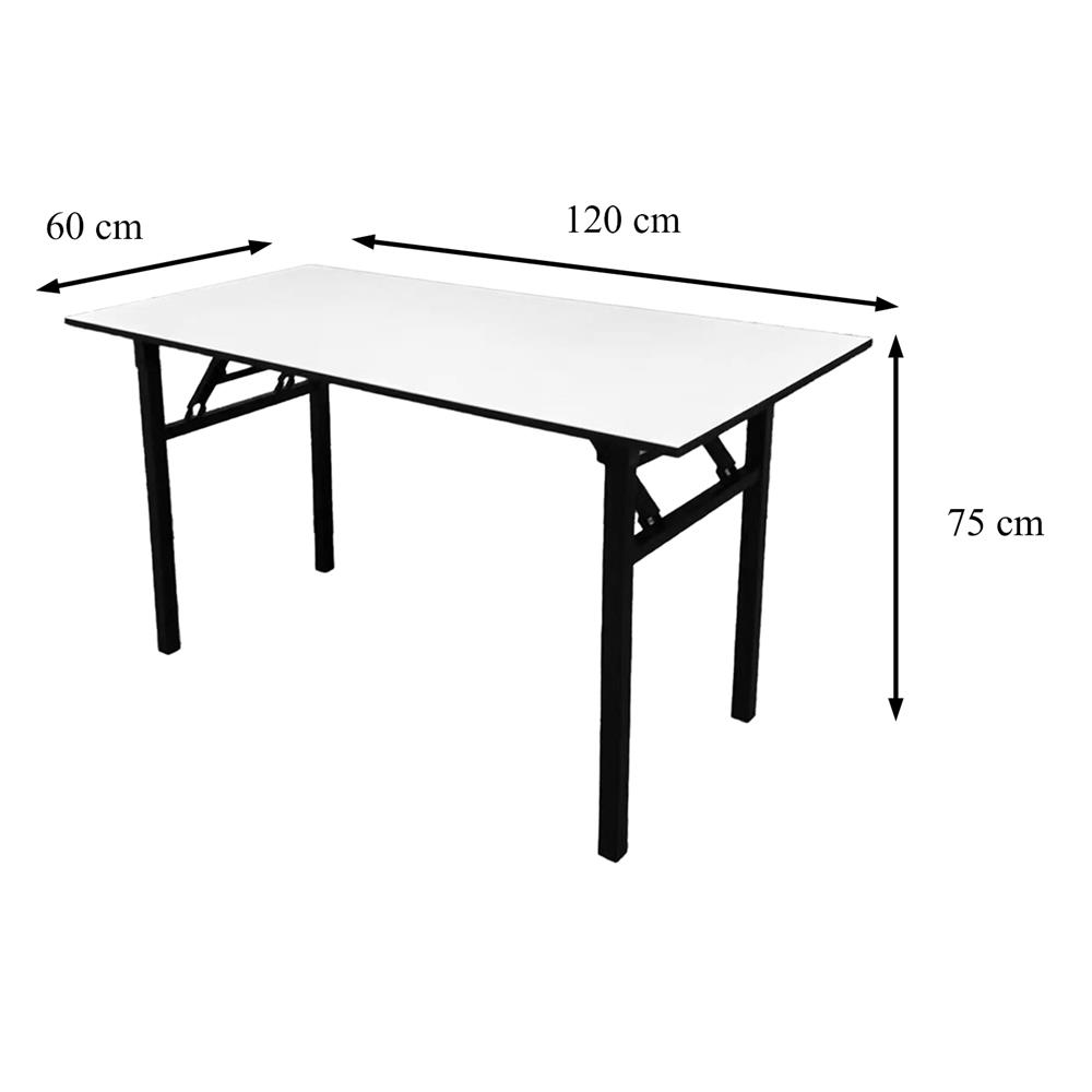 โต๊ะพับอเนกประสงค์ FURDINI T15 META 120 ซม. สีขาว