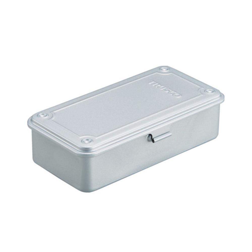 กล่องเครื่องมือเหล็ก 1 ช่อง TRUSCO T-190SV สีเงิน