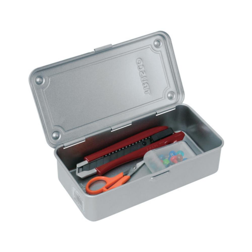 กล่องเครื่องมือเหล็ก 1 ช่อง TRUSCO T-190SV สีเงิน