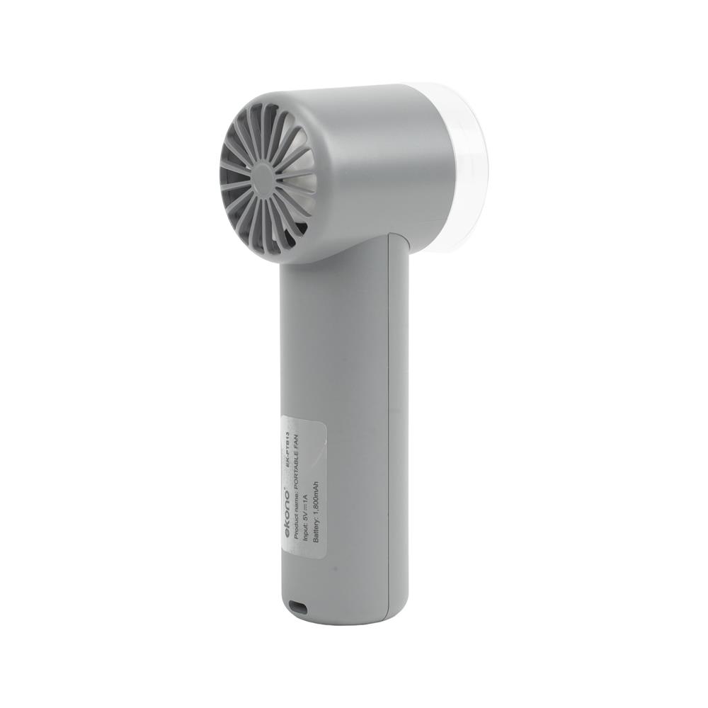 พัดลมพกพา 1.5 นิ้ว EKONO EK-PTB13GY สีเทา