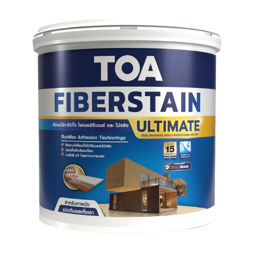 สีทาไม้ TOA ไฟเบอร์สเตน อัลติเมท BASE C สีขาว 1 แกลลอน
