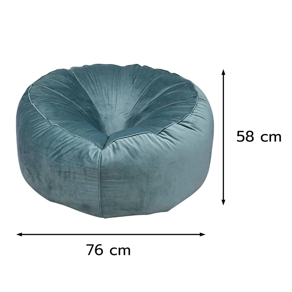 เบาะรองนั่ง HOME LIVING STYLE KALLA 30X23 นิ้ว สีเขียว