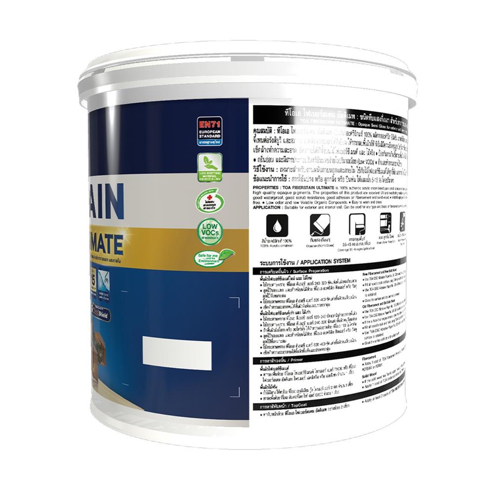 สีทาไม้ TOA ไฟเบอร์สเตน อัลติเมท BASE B 1 แกลลอน