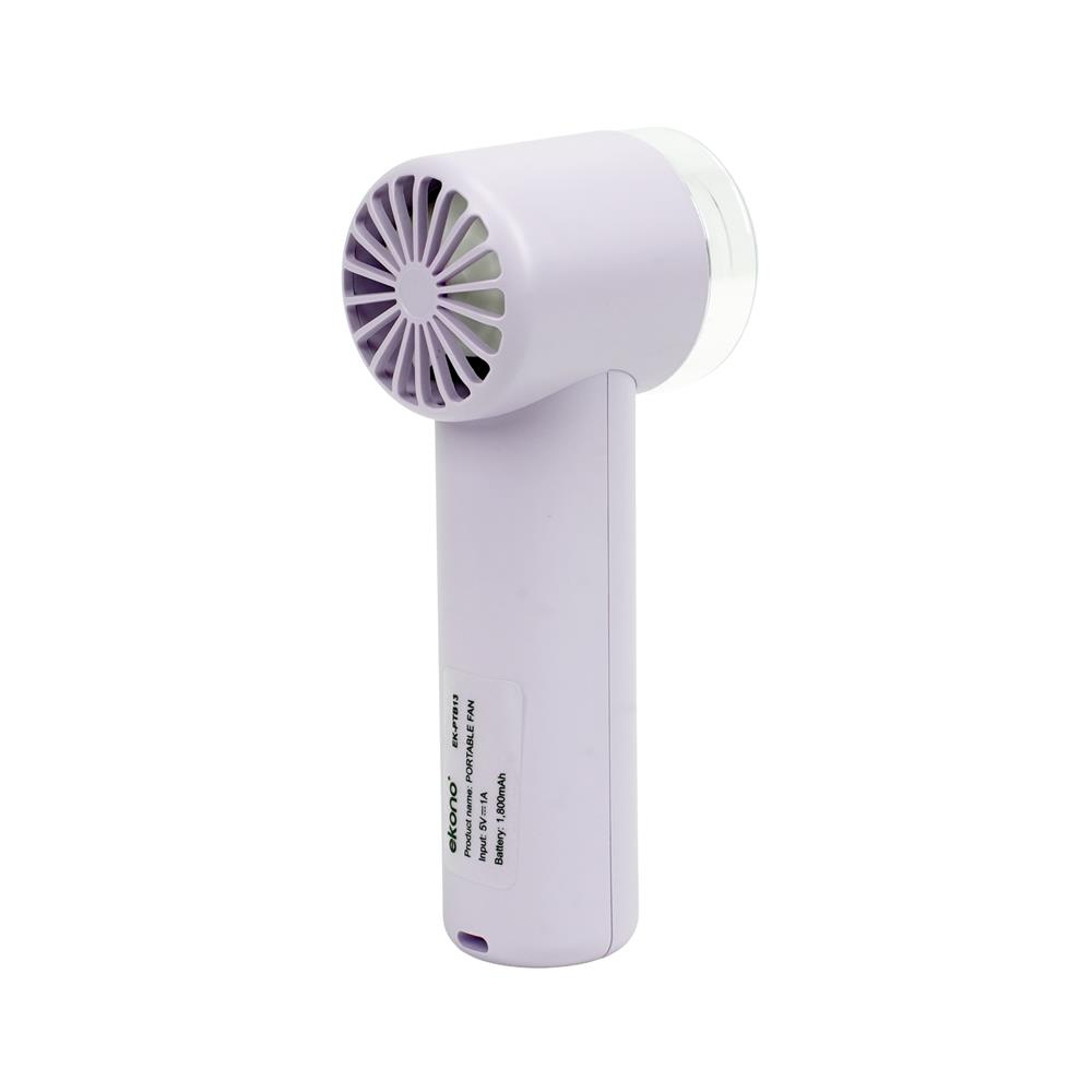 พัดลมพกพา 1.5 นิ้ว EKONO EK-PTB13VI สีม่วง