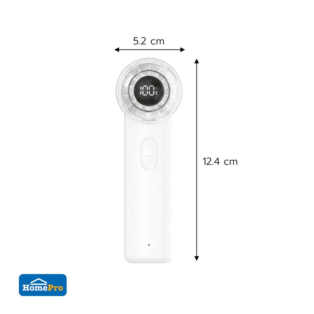 พัดลมพกพา 1.5 นิ้ว EKONO EK-PTB13WH สีขาว