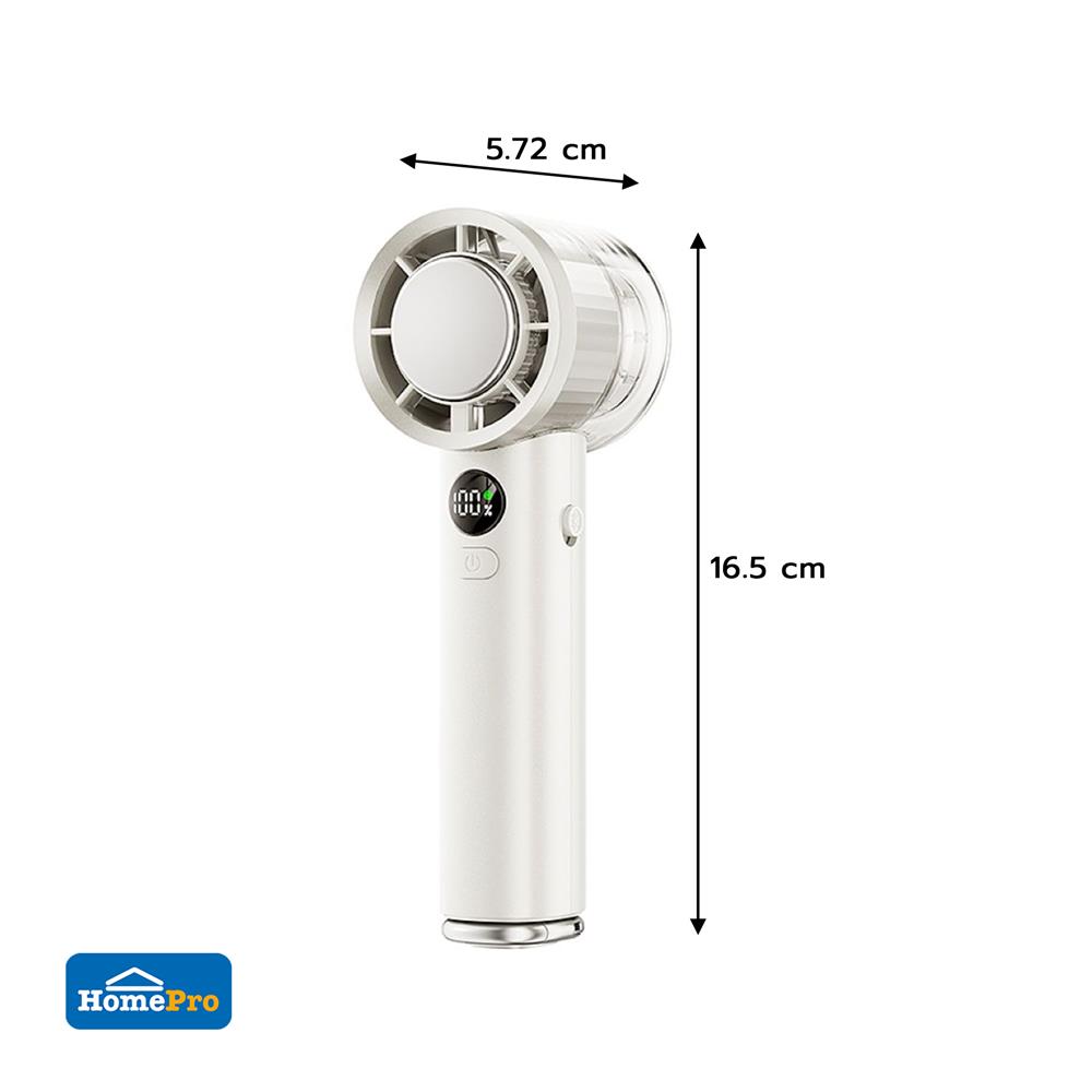 พัดลมพกพา 2 นิ้ว EKONO EK-PTB14WH สีขาว