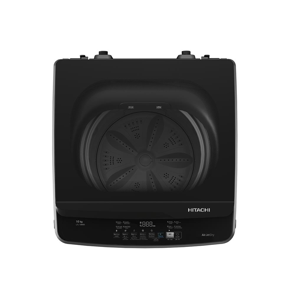 เครื่องซักผ้าฝาบน HITACHI LTL 10M00 GG 10 กก. สีเทา
