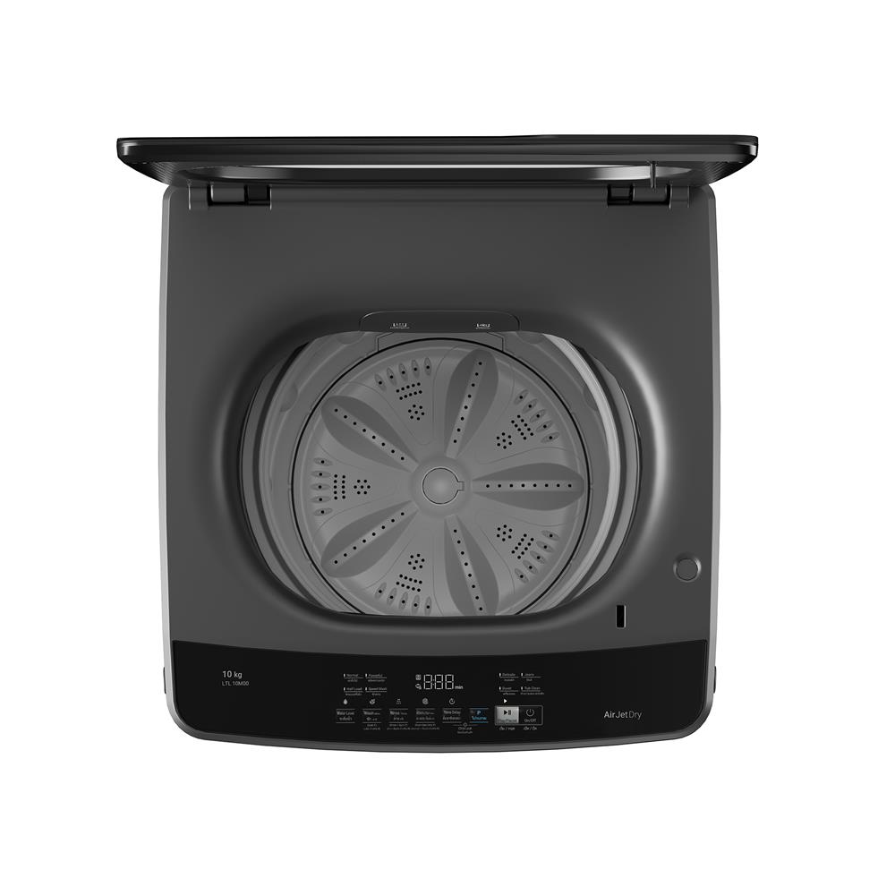 เครื่องซักผ้าฝาบน HITACHI LTL 10M00 GG 10 กก. สีเทา