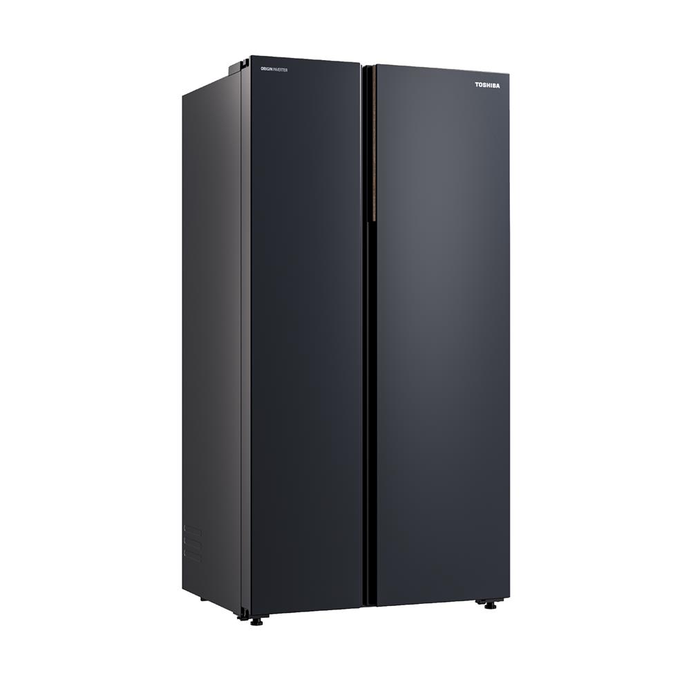 ตู้เย็น SIDE BY SIDE TOSHIBA GR-RS910WI-PMTH(06) 25.1 คิว สีเทาเข้ม