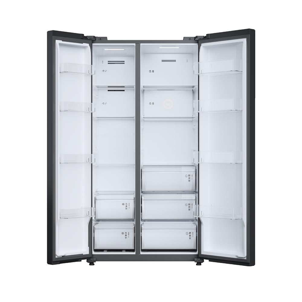 ตู้เย็น SIDE BY SIDE TOSHIBA GR-RS910WI-PMTH(06) 25.1 คิว สีเทาเข้ม