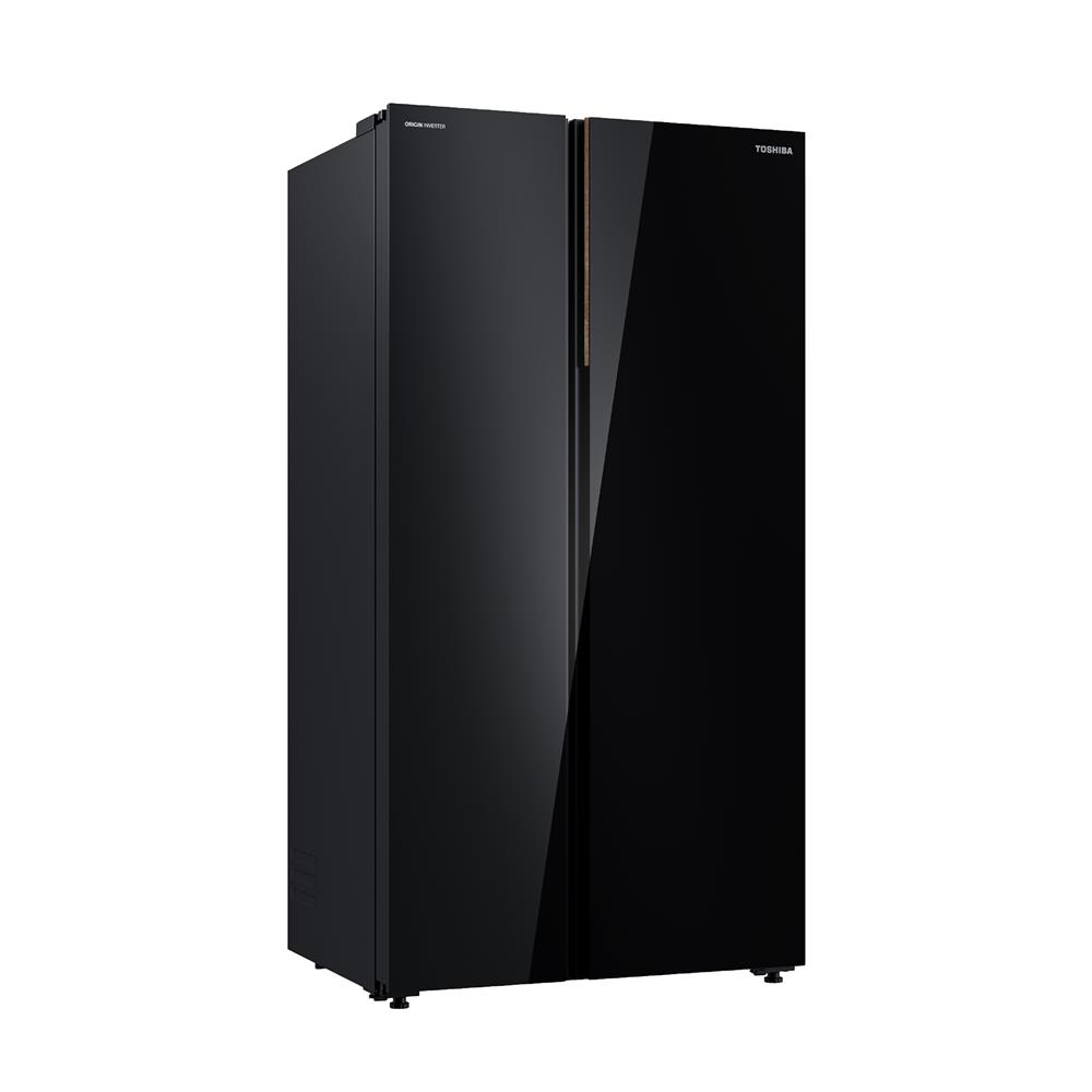 ตู้เย็น SIDE BY SIDE TOSHIBA GR-RS905WIA-PGTH(22) 25.1 คิว กระจกดำ