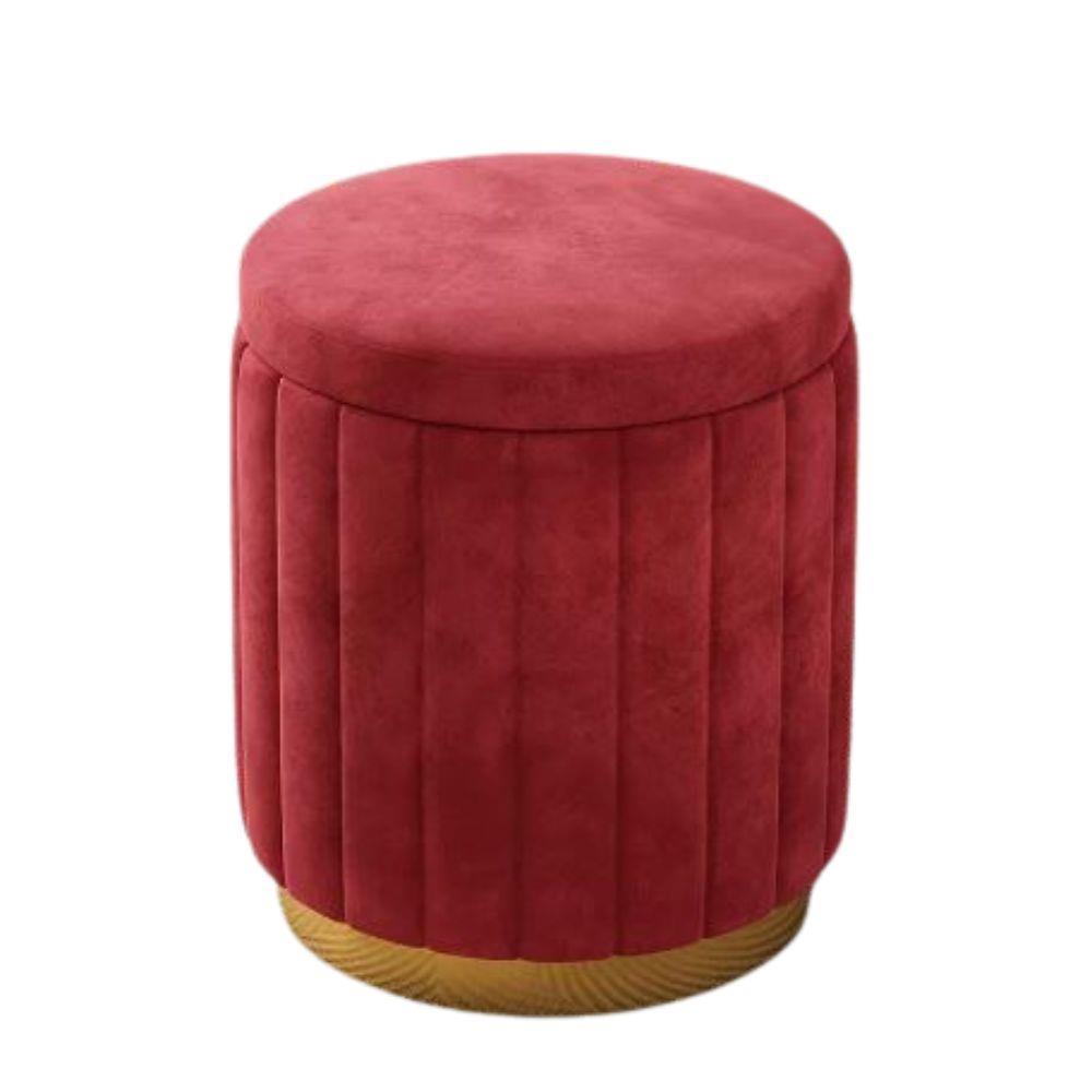 สตูล INTERY CT171D072_05B สีแดง