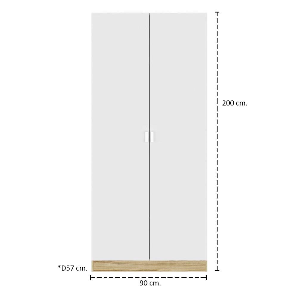 ชุดห้องนอน 3.5 ฟุต KONCEPT MOLLY 59063762 สีน้ำตาล