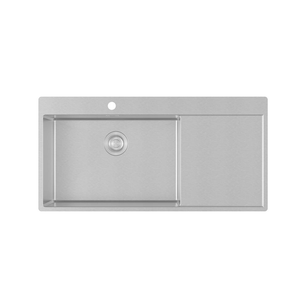 ซิงค์ฝัง 1 หลุม 1 ที่พัก FRANKE BXX211-11E RHD สีเงิน