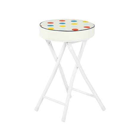 เก้าอี้พับ FURDINI APPLE PU ลายจุด_1